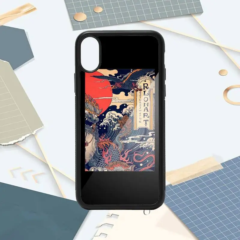 

Retro Japanese Style Art aesthetics Phone Case PC for iPhone 11 12 pro XS MAX 8 7 6 6S Plus X 5S SE 2020 XR