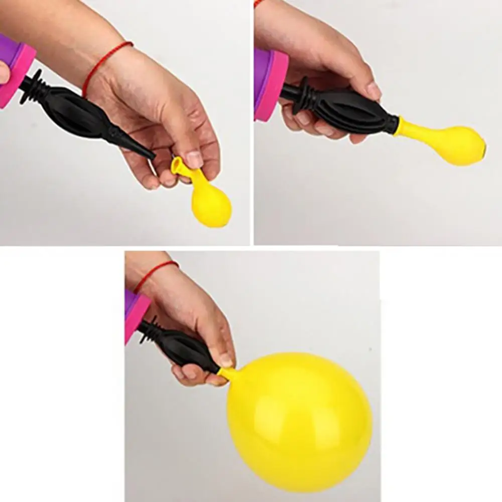 Лидер продаж 60% насос для воздушных шаров пластиковый ручной мини круг плавания