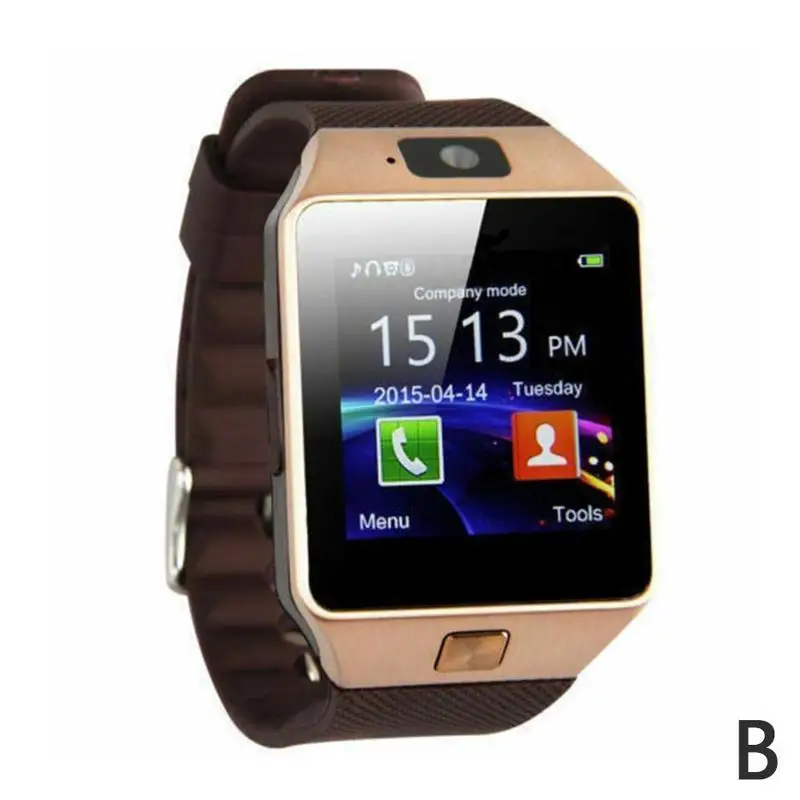 Золотой Смарт-часы DZ09 Inteligente Relojes Smartwatch Relogios TF SIM Камера для IOS iPhone samsung Xiaomi Android телефон - Цвет: Золотой