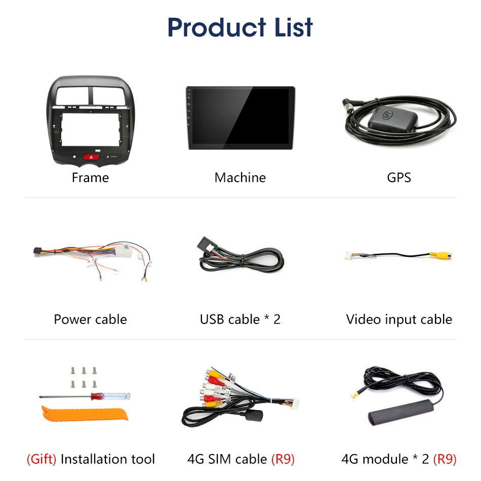 2G+ 32G Android автомобильный радио мультимедиа Navi плеер 2 din dvd для Mitsubishi ASX 2010- CITROEN C4 peugeot 4008 gps навигация