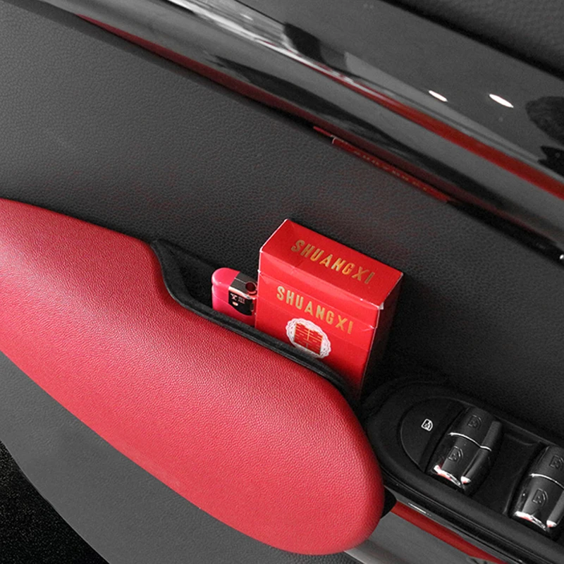 Ящик для хранения на дверь автомобиля внутренняя ручка контейнер из АБС-пластика