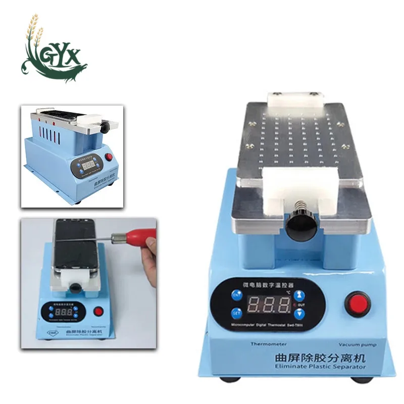 LCD screen separator glue cleaning and glue removal machine multi-function curved screen glue removal and manual repair machine