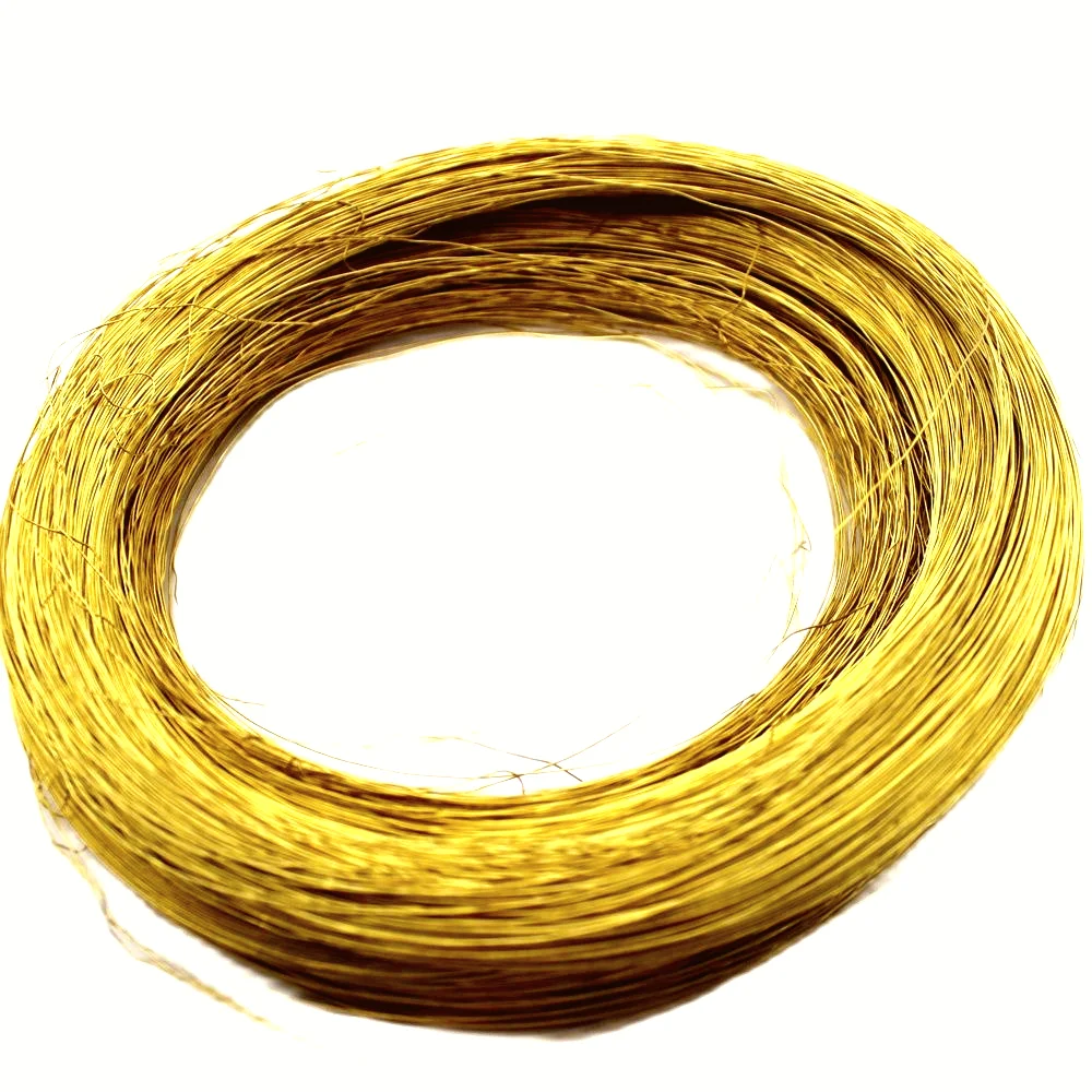 

1KG Solid Brass Soft Fully Annealed Round Wire 0.4mm to 2.0mm For Jewellery/Craft