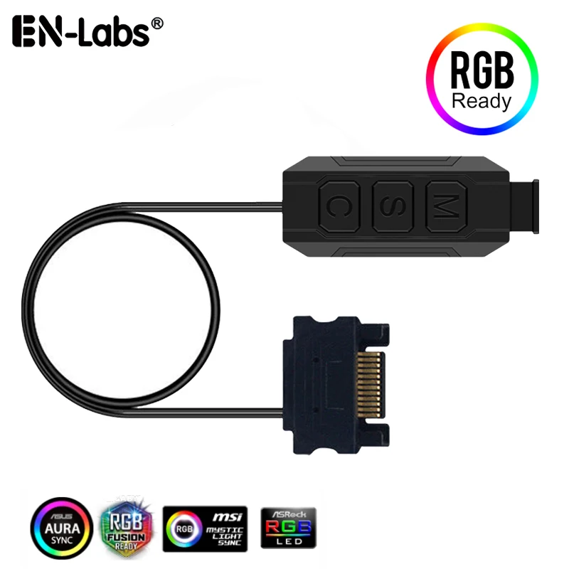 Контрольный кабель ARGB для ПК 5 В 12 RGB управление светодиодной ленты оссветильник