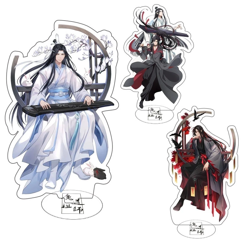 

Anime Mo Dao Zu Shi Cosplay Lan Zhan Wei Wuxian Cosplay Cartoon Acrylic Stand Figure Model Plate Gifts CS699