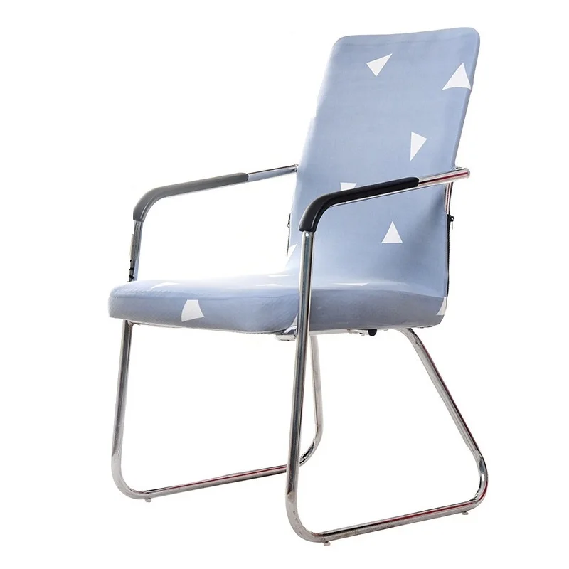 Стул в цветочек чехлы из спандекса чехол на стул для украшения офиса вращающееся