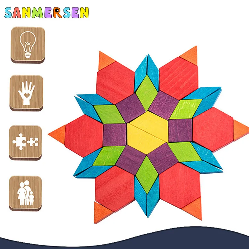 250 шт. высококачественные детские деревянные пазлы Обучающие игрушки сделай сам
