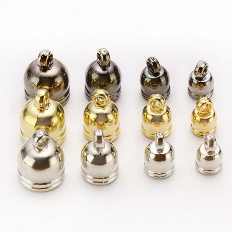 Концевые наконечники для ожерелья шапочки с кисточками бусины Концевики