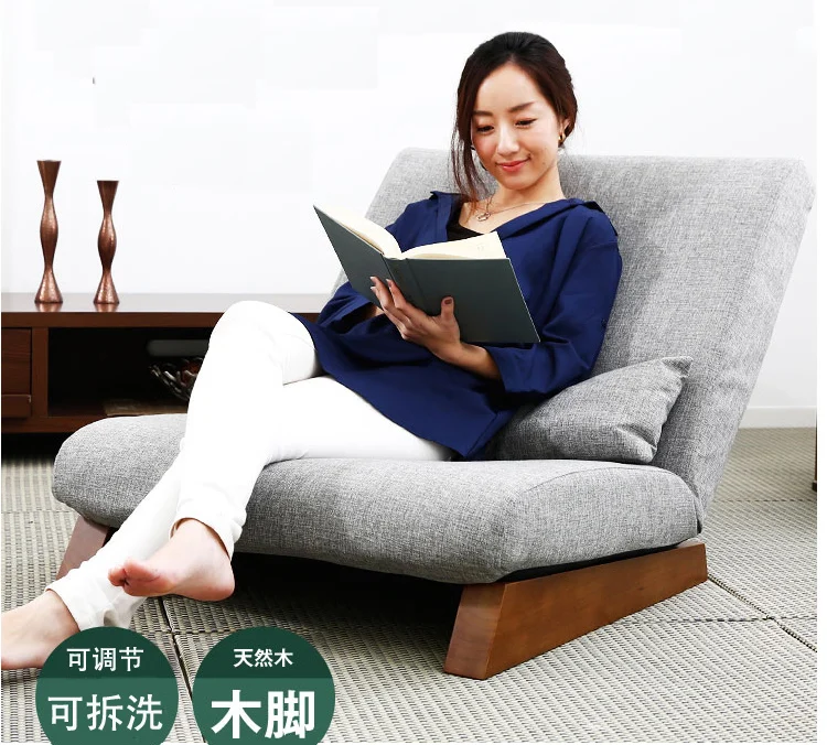 Складной одноместный диван кровать H 35% современная ткань мебель для гостиной в