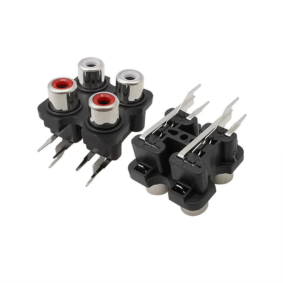 1 шт. разъем RCA для аудио и видео с 2/4/6 отверстиями | Обустройство дома