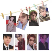 8pcsset exo album self made paper card photo card poster photocard fans gift collection stationery set