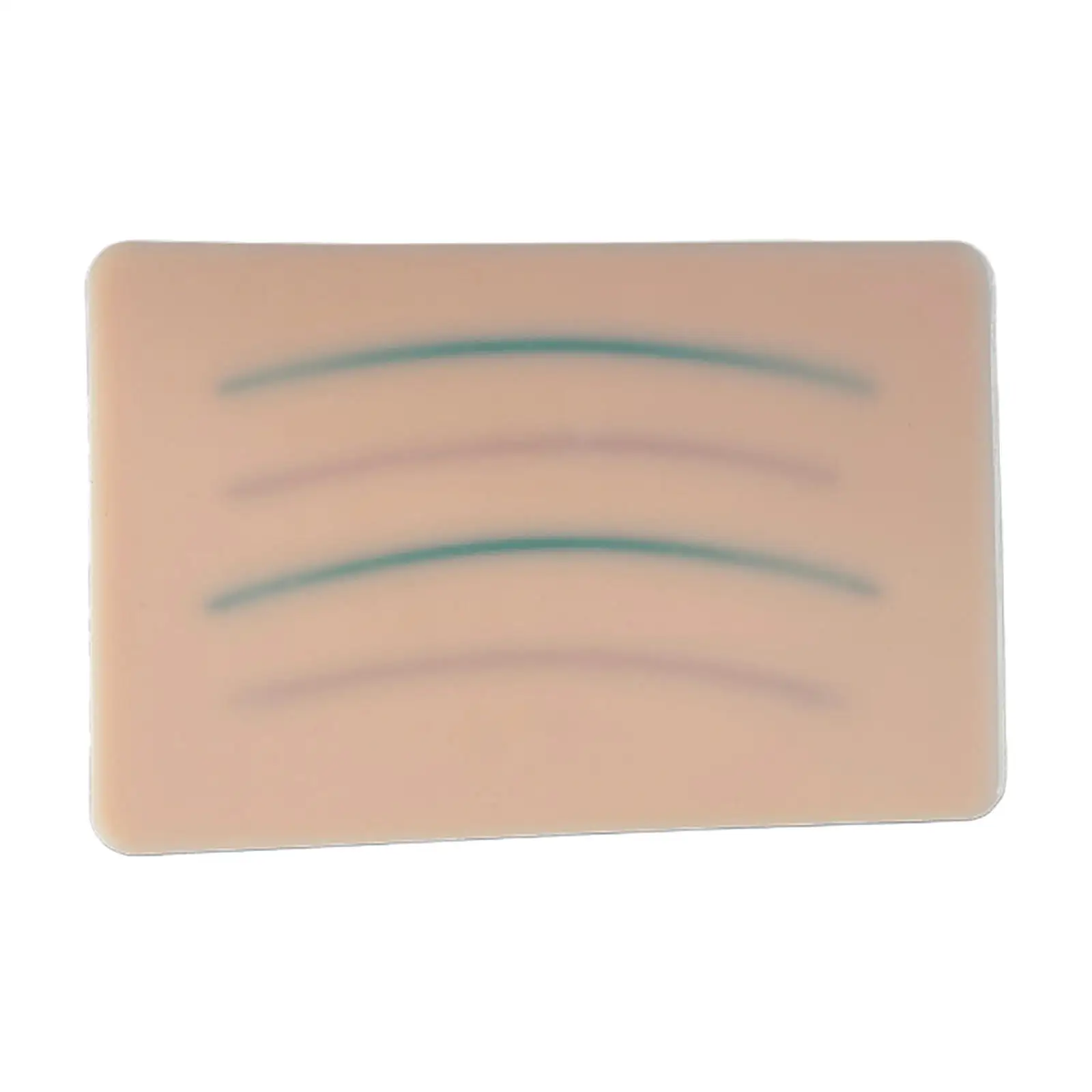 

Student Injection Training Pad Model Silicone Human Skin Injection Practice Pad Subcutaneous Injection Vascularized Skin Model
