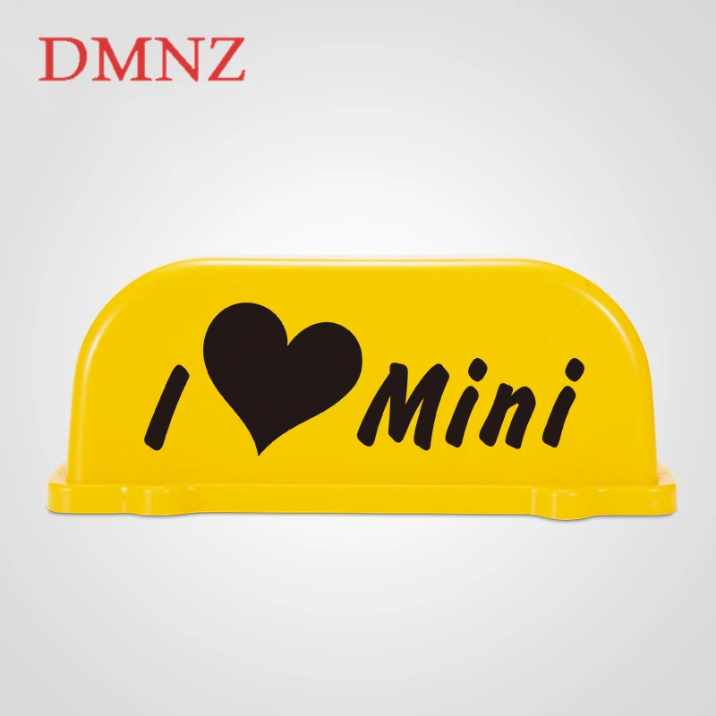 

Taxi Cab Top Sign decoration Light For MINI COOPER S F54 F55 F56 F60 R55 R56 R60 R61 Car accessories exterior Magnet adsorption