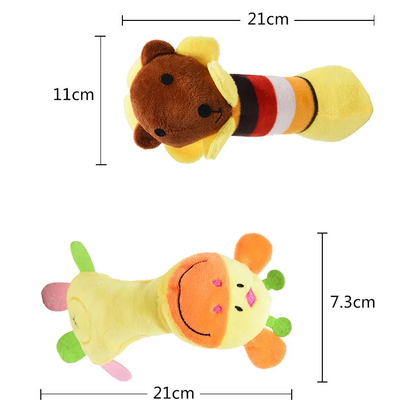 

squeak dog toys pet plush cat toy sounding puppy dog chew toy for Pets Anti Bite creative play molar toys for small medium dogs