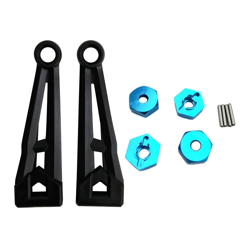 

2 комплекта запчастей для радиоуправляемого автомобиля: 1 комплект запасных частей для передней и верхней руки SJ07 и 1 комплект 12 мм комбайнер...