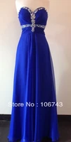 free shipping new fashion 2016 maxi dresses vestidos formales dress long dress prom gowns crystal royal blue graduation dresses