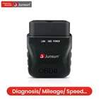 Автомобильный сканер mini ELM327, совместимый с Bluetooth, адаптер 4,0 OBD2 V3, автомобильный диагностический инструмент, сканер для Junsun, DVD, автомобильные аксессуары