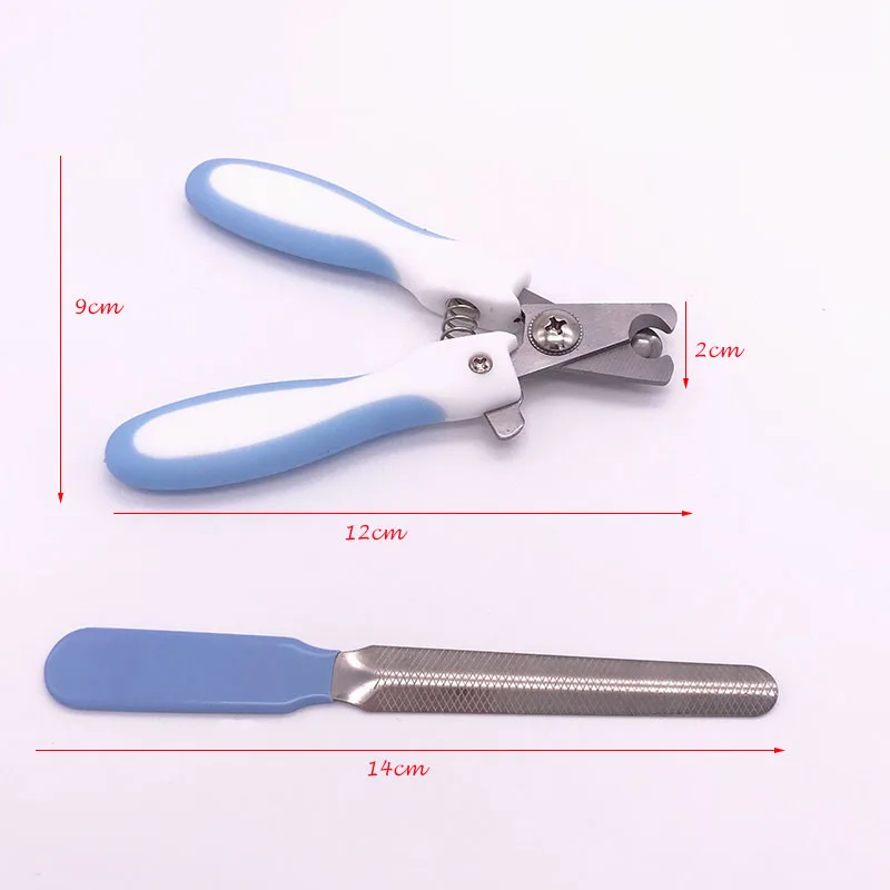 1pc Pet Dog nail clippers Toe Care Nail File Portable Scissors Trim Nails Stainless Steel Cat grinder Grooming Supplies | Дом и сад