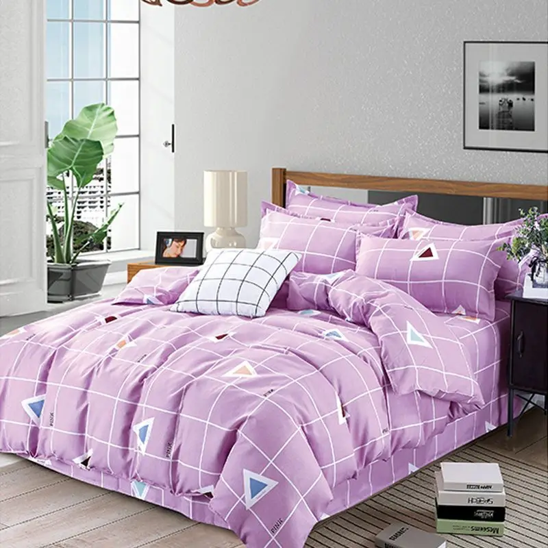 Пододеяльник из 4 предметов на весну и осень четырех частей утолщенное хлопковое