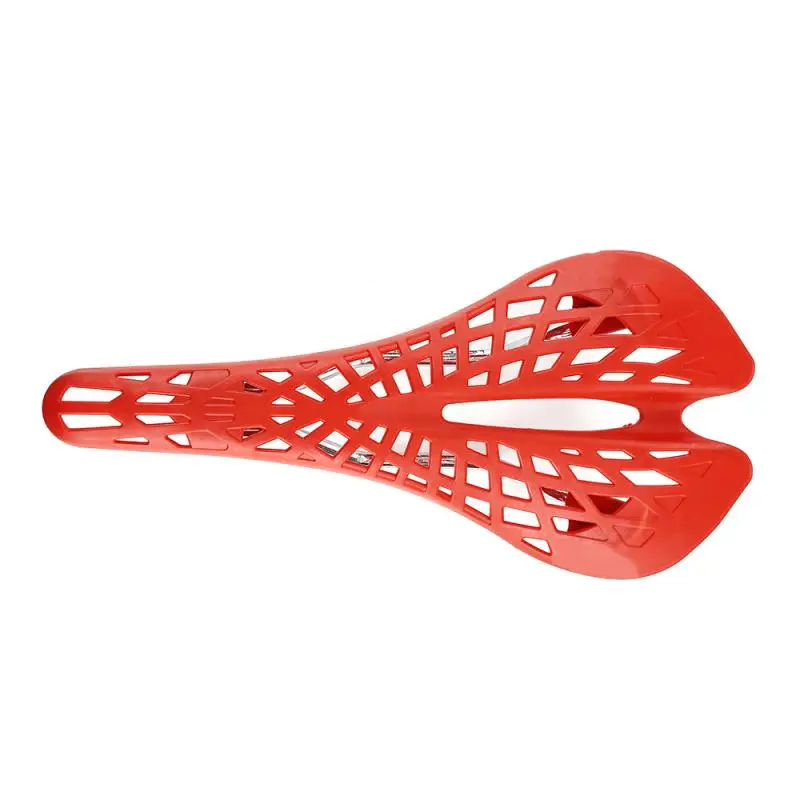 

6 Colors Bicycle Saddle Mountain Bike Road Bicycle Saddle MTB Hollow Out Super Light High Strength Plastic Bicycle Seat Unisex
