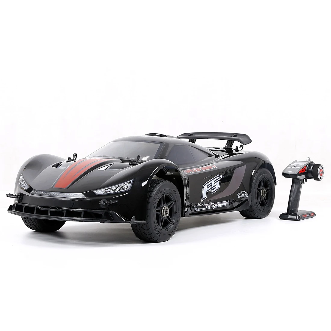 

92 x 47.5 x 27cm F5 1:5 RC 4WD Car Gas Engines Four-Wheel Drive Sports RC Car (Car + Gas Engines ) - RTR Starter Version