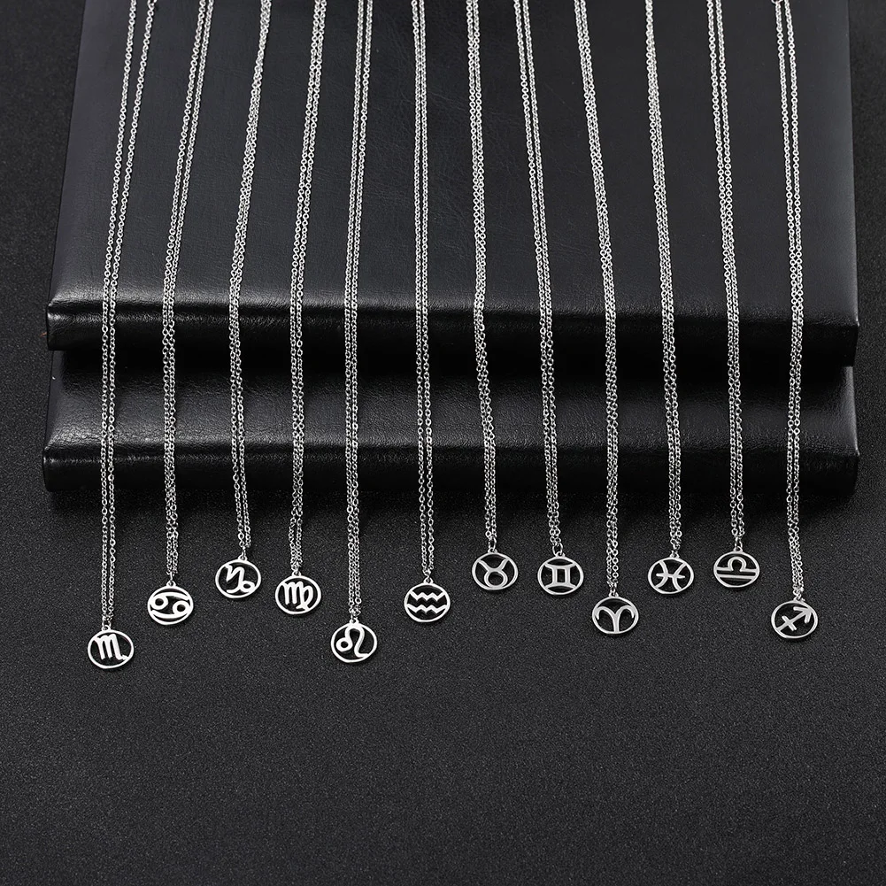 Skyrim Зодиака Весы подвеска &quotЛев&quot ожерелье для женщин Стрелец Таурус Рак Дева