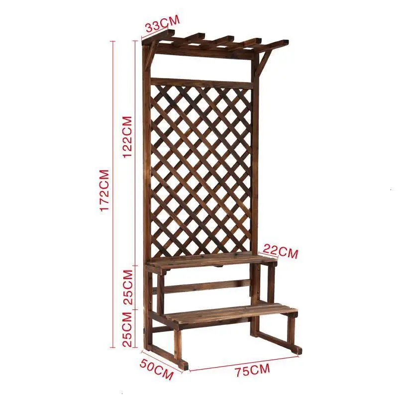 Полка для растений Estante Mueble Para Plantas полка деревянных горшков напольная подставка