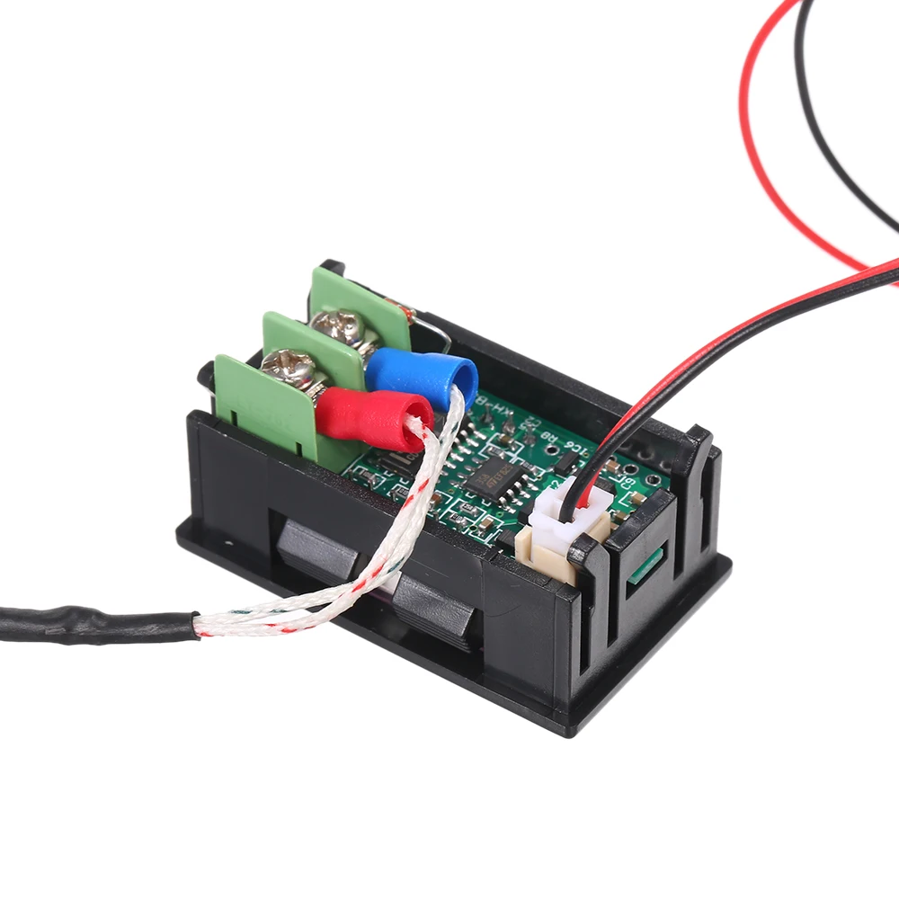 DC светодиодный цифровой дисплей K Type термометр измеритель температуры M6