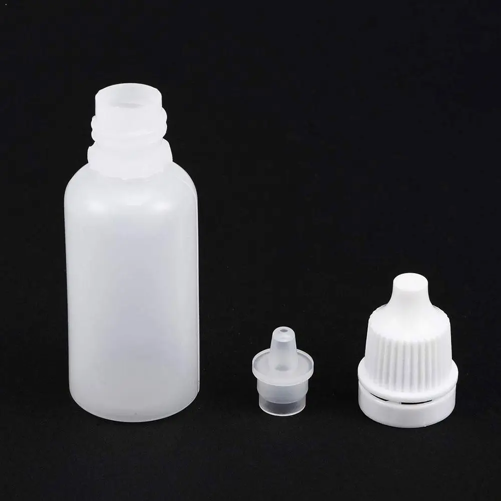 

10 Pcs/set 10ml/ 15ml/ 20ml/ 30ml Plastic Sub-bottle Dropper Refillable Eye Bottle Eye Drop O5W6