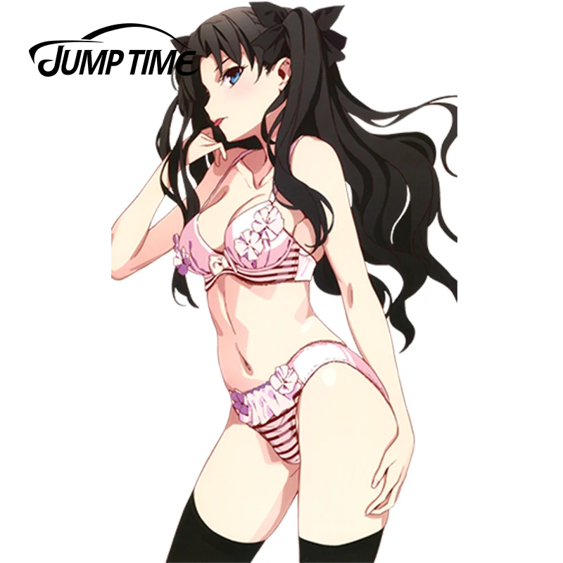 JumpTime 13 см x 8 сексуальное бикини для девочек автомобиля Стикеры Fate stay night Тосака Rin