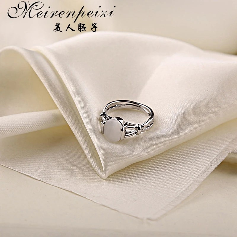 Женское винтажное обручальное кольцо с лунным камнем | Украшения и аксессуары