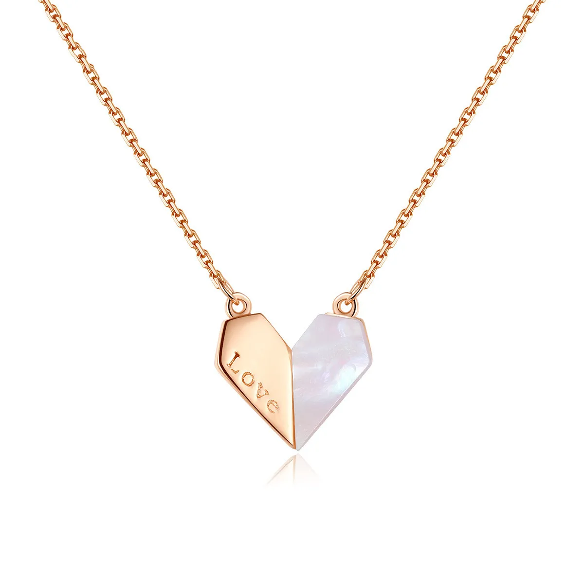 

Clavicle Chain Silver European and American Fashion Shell Women's Simple Geometric Type Tassel Golden Necklace