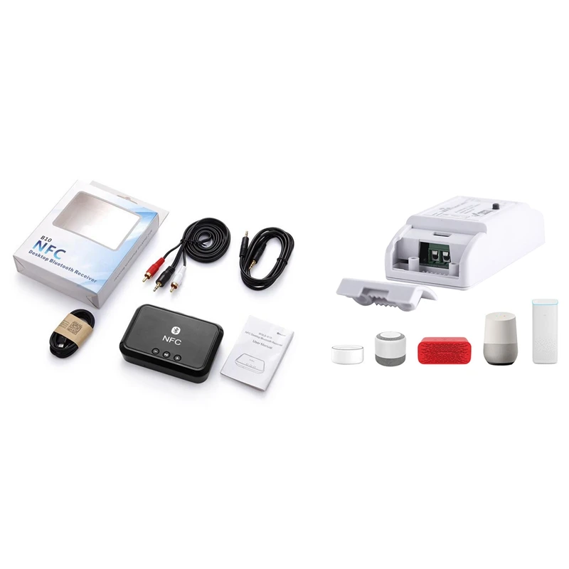 1 Pcs Nfc Bluetooth Stereo o Receiver Adapter &amp Smart Wireless Remote Switch DIY Timer Controller Module Work | Электроника