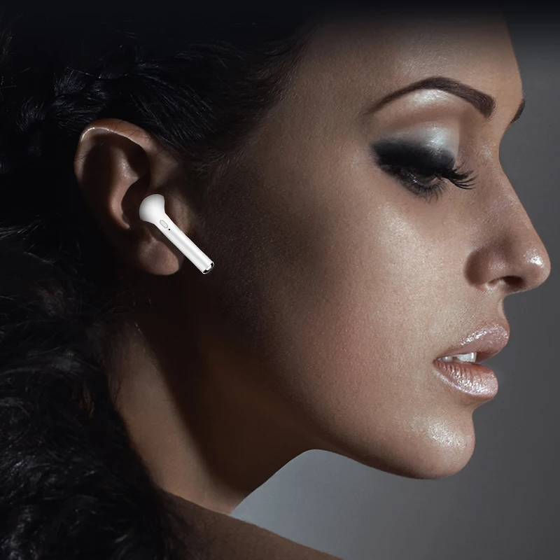2019 I7 TWS Мини Маленькие беспроводные Bluetooth наушники с зарядной коробкой стерео i7s