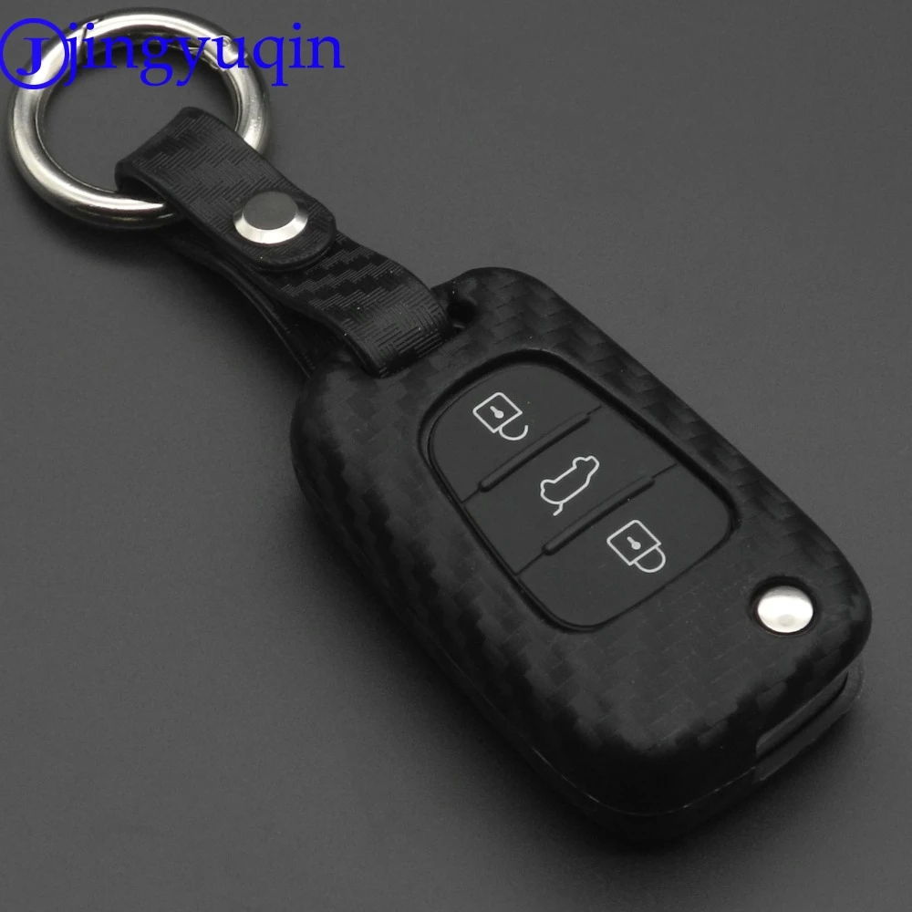 3 B автомобильный Стайлинг автомобильные чехлы для ключей из углеродного волокна