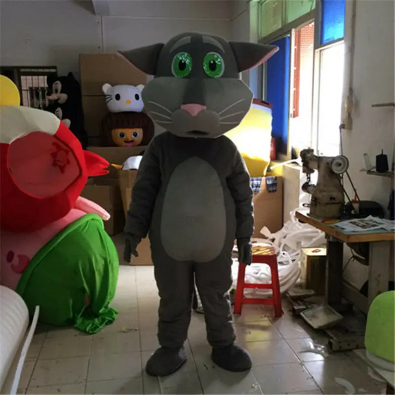 

Halloween Lovely Cat Mascot Costume Cosplay Parade Party Christmas Dress Adult High Quality Cartoon Character Unisex Clothing