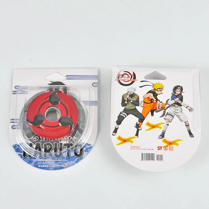 Аниме Наруто Косплей металлическое вращающееся оружие Модель игрушки Hokage Учиха сасуке Шаринган Shuriken сплав дети подарок реквизит