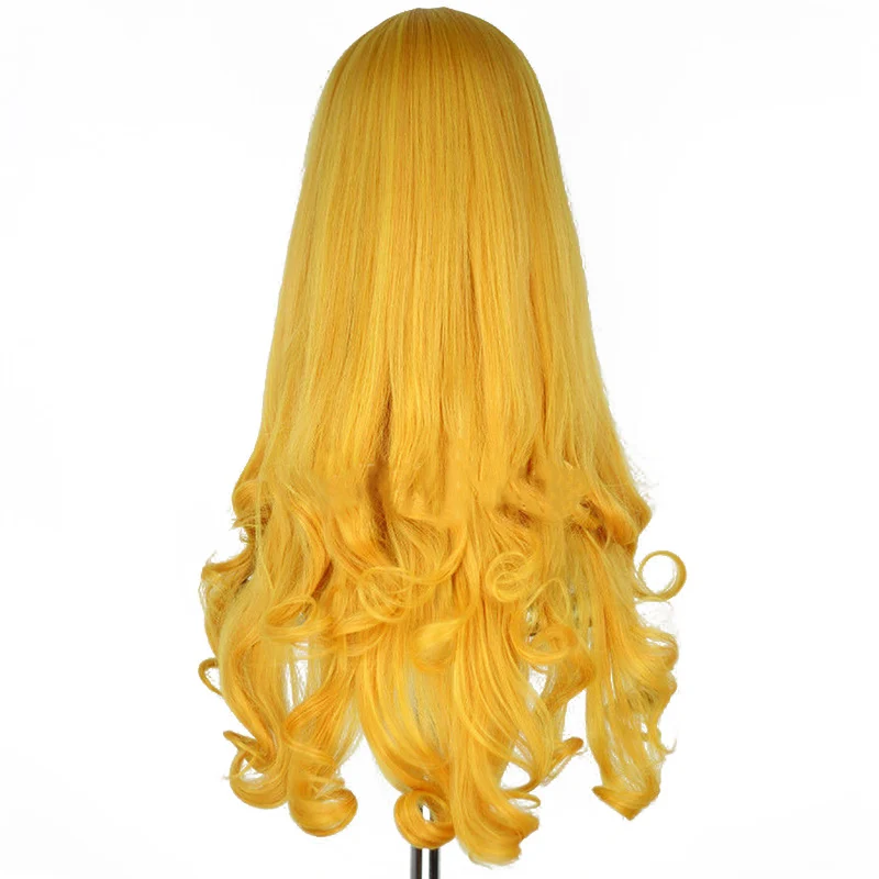 Girl Snow Queen Elsa Anna Wig Rapunzel Jasmine Kids Aurora Belle Braid Little Mermaid Hair Children Halloween Gift Party Supply | Детская
