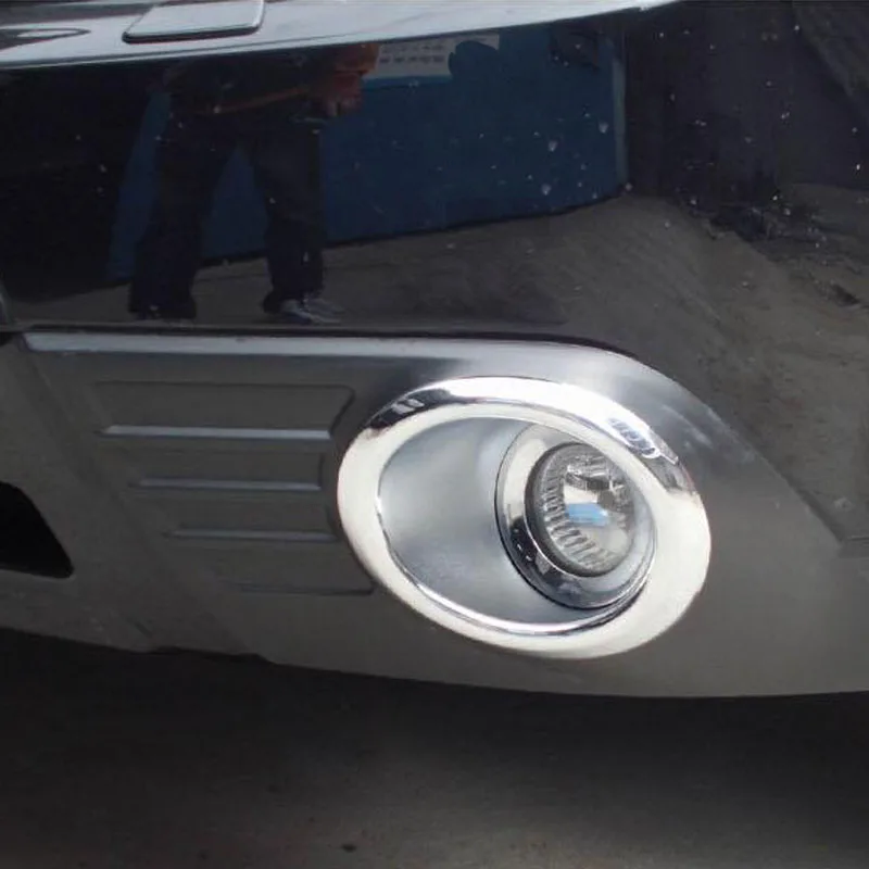 Высокое качество ABS хром передние противотуманные фары крышка противотуманной