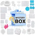Mystery Box Lucky Подарочная коробка по весу для формы для эпоксидной смолы силиконовая форма DIY Инструменты для изготовления ювелирных изделий из эпоксидной смолы (случайный тип)