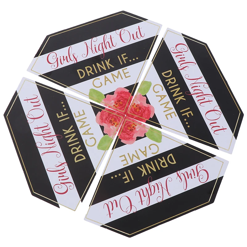 24 шт. курица вечерние девочек ночное вне карточные игры девичник питьевой вызов