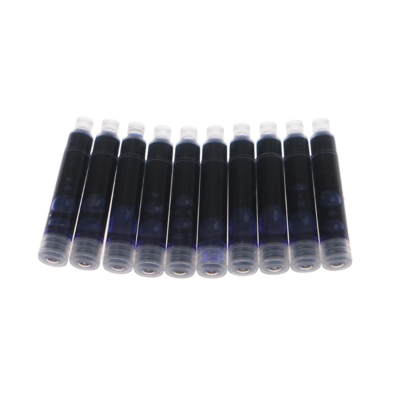 

W3JD 10 Pcs Fountain Pen Ink Cartridge Blue Words Automatic Disappear Saves Paper