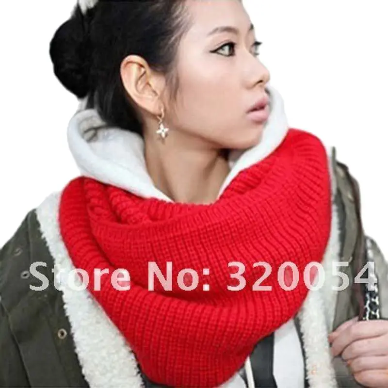 Удлиненная плотная шаль Осень-Зима Теплые однотонные корейские модные линейные