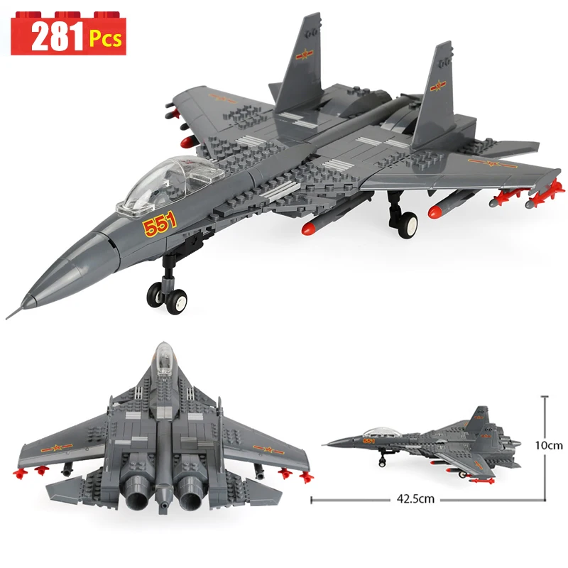 270 304 шт военные WW2 серии WZ10 вертолеты F15 J20 J15 на основе несущей модели бойца