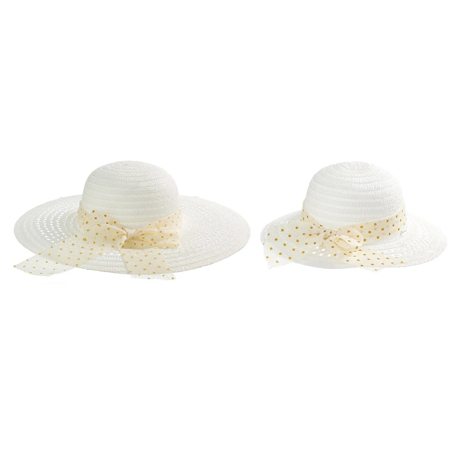 

Family Matching Hats Mom And Me Lace Leopard Straw For Kids Women Girl Lady Star Sun Bohemia Beach Wear