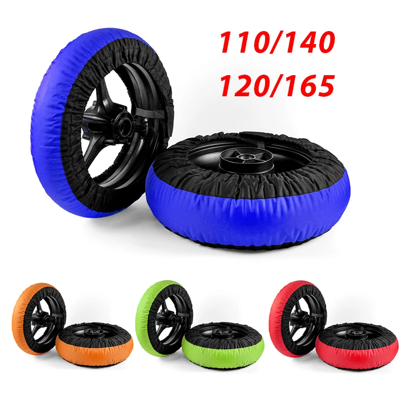 

Новинка, универсальный обогреватель гоночных шин для передних и задних мотоциклов, 1 пара, 120/165, 110/140, CE, цифровой обогреватель гоночных шин, обогреватель шин