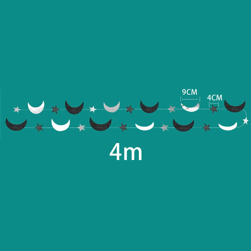 И формирующая листы для кровли 4 м блеск золотой звезды и луна Подвесные гирлянды