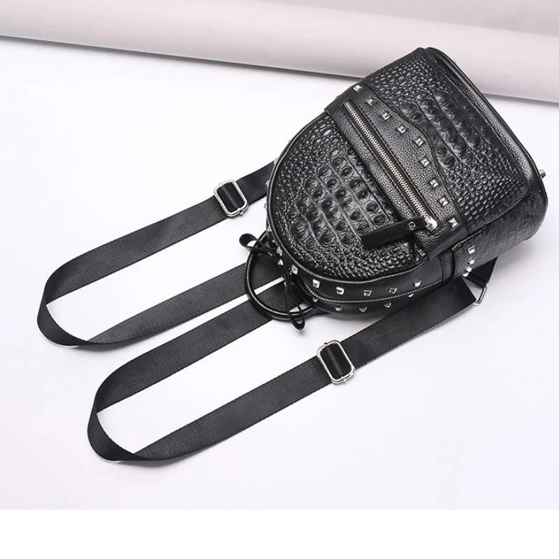 CHSANATO модный стиль женский рюкзак из коровьей кожи высококачественные рюкзаки