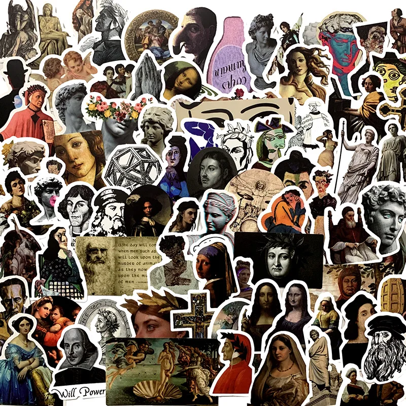 Стикеры Европа для чемодана скейтборда ноутбука холодильника автомобиля 100 шт. |