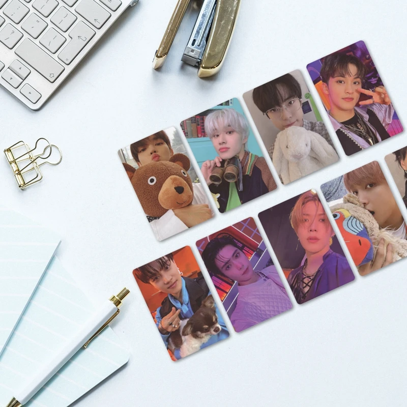 9Pcs/Set Kpop Nct127 Postcard Album Sticker Lomo Card Photocard Small Fans Collection Gift | Канцтовары для офиса и дома